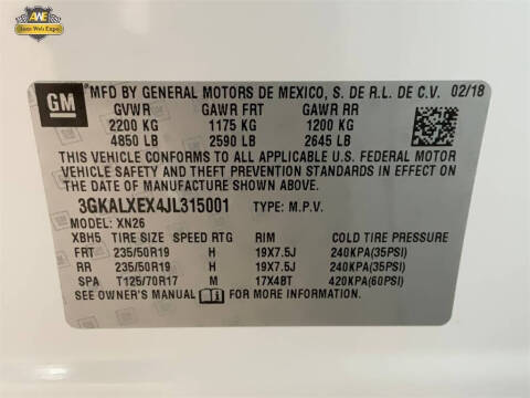 2018 GMC Terrain Denali