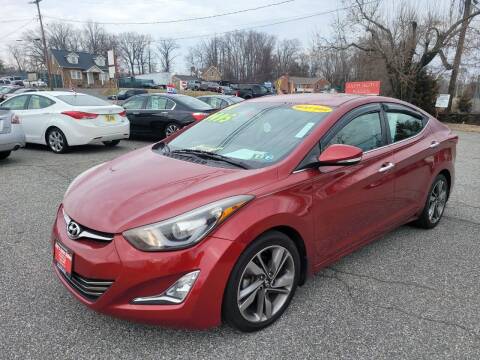 2014 Hyundai Elantra for sale at JAY'S AUTO SALES in Joppa MD
