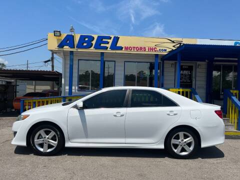 2013 Toyota Camry for sale at Abel Motors, Inc. in Conroe TX