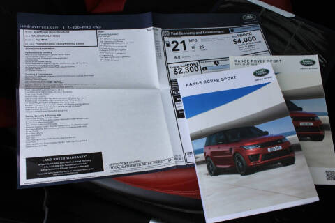 2020 Land Rover Range Rover Sport HST