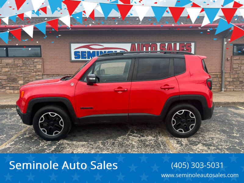 2016 Jeep Renegade for sale at Seminole Auto Sales in Seminole OK