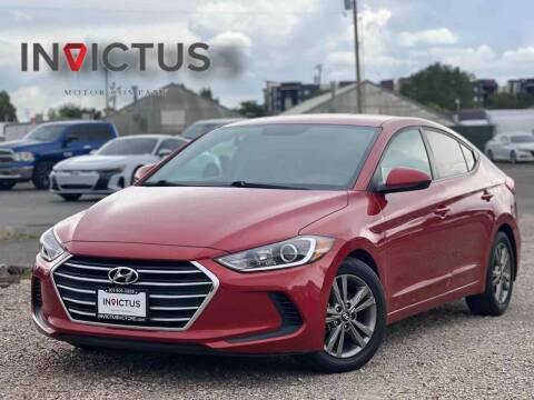 2018 Hyundai Elantra for sale at INVICTUS MOTOR COMPANY in West Valley City UT