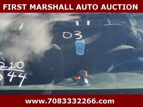 2003 Pontiac Vibe for sale at First Marshall Auto Auction in Harvey IL
