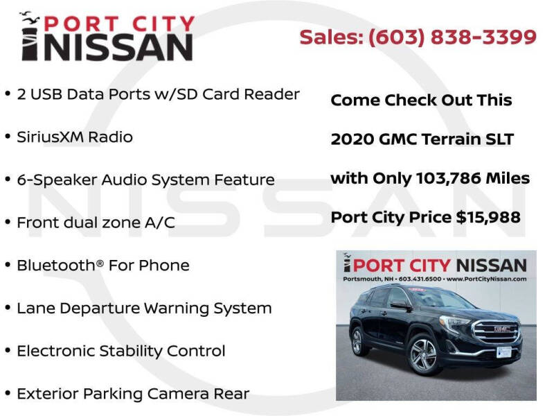2020 GMC Terrain SLT