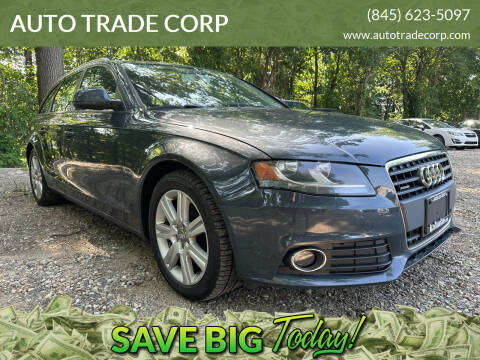 2009 Audi A4 for sale at AUTO TRADE CORP in Nanuet NY