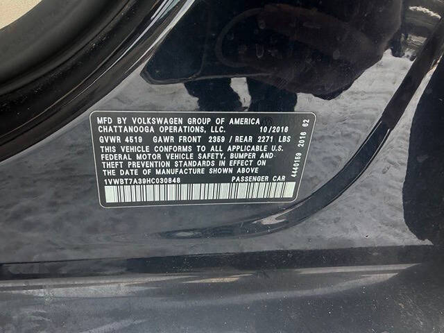 2017 Volkswagen Passat 1.8T SE