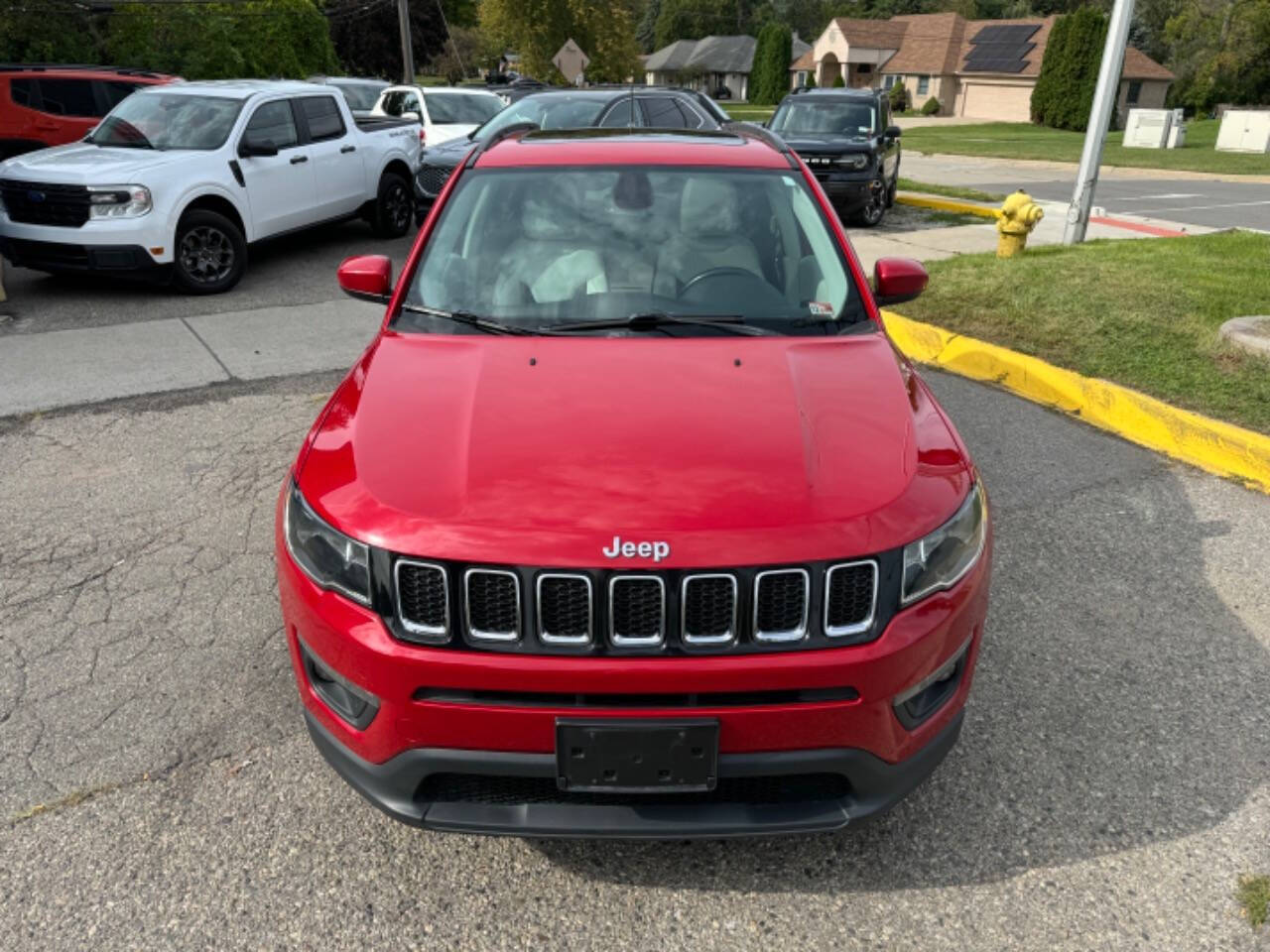 2019 Jeep Compass for sale at ONE PRICE AUTO in Mount Clemens, MI