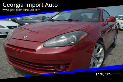 2008 Hyundai Tiburon for sale at Georgia Import Auto in Alpharetta GA