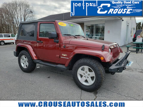 2007 Jeep Wrangler for sale at Joe and Paul Crouse Inc. in Columbia PA
