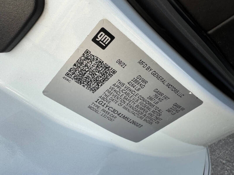 2021 Chevrolet Corvette Stingray