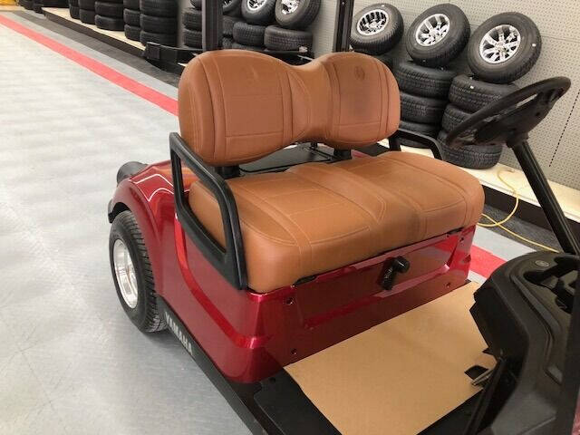 2018 Yamaha QuieTech Gas Golf Jasper Red