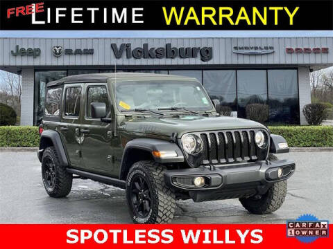 2022 Jeep Wrangler Unlimited for sale at Vicksburg Chrysler Dodge Jeep Ram in Vicksburg MI