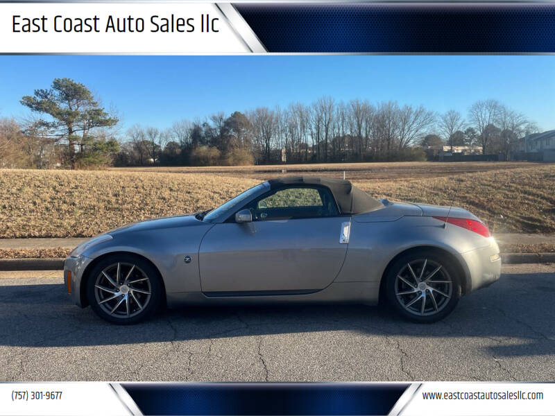 2004 Nissan 350Z for sale at East Coast Auto Sales llc in Virginia Beach VA