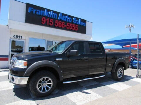 2008 Ford F-150 for sale at Franklin Auto Sales in El Paso TX