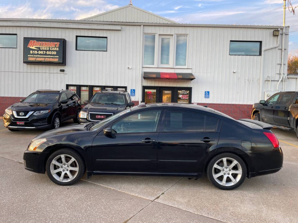 2008 Nissan Maxima for sale at Martinson's Used Cars in Altoona, IA