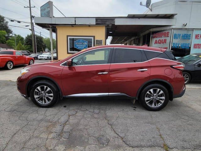 2017 Nissan Murano for sale at DAGO'S AUTO SALES LLC in Dalton, GA