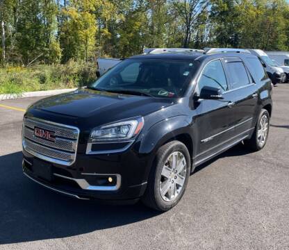 2016 GMC Acadia for sale at Caulfields Family Auto Sales in Bath PA