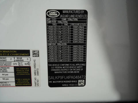 2023 Land Rover Range Rover P400 SE