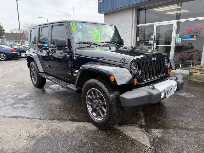 2010 Jeep Wrangler Unlimited for sale at Streff Auto Group in Milwaukee WI