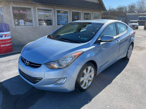 2012 Hyundai Elantra for sale at 100 Motors in Bechtelsville PA