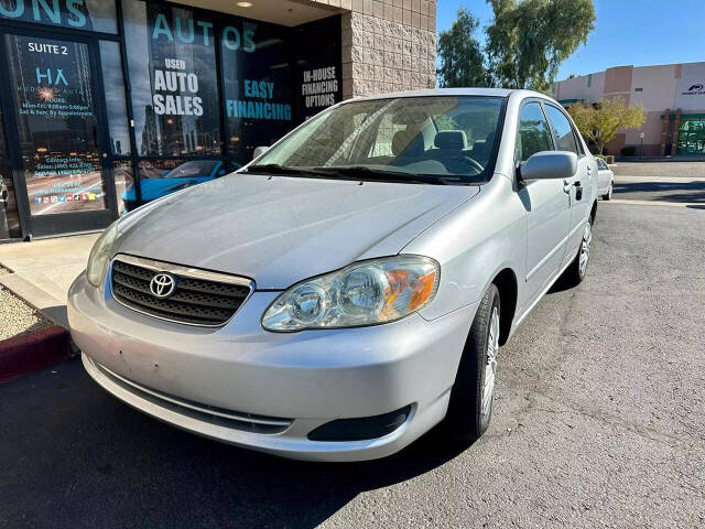 2005 Toyota Corolla for sale at HUDSONS AUTOS in Gilbert, AZ