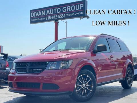 2018 Dodge Journey for sale at Divan Auto Group in Feasterville Trevose PA