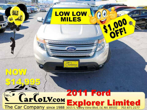 2011 Ford Explorer for sale at The Car Company in Las Vegas NV