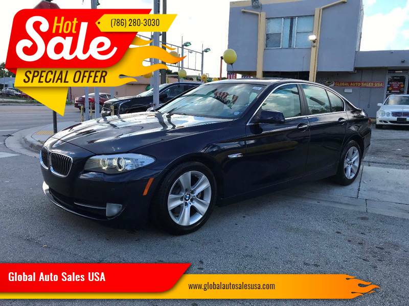 2013 BMW 5 Series for sale at Global Auto Sales USA in Miami FL
