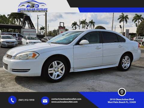 2014 Chevrolet Impala Limited for sale at Auto Sales Outlet in West Palm Beach FL