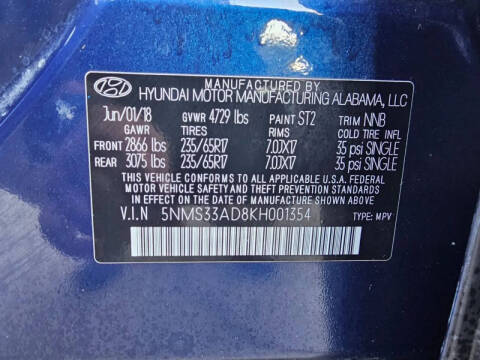 2019 Hyundai Santa Fe