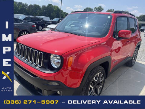 2018 Jeep Renegade for sale at Impex Auto Sales in Greensboro NC