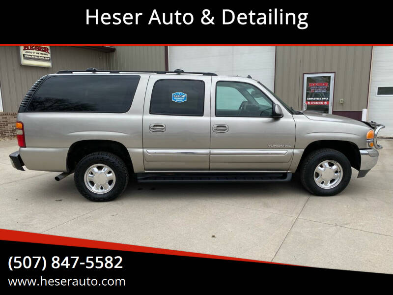 2003 GMC Yukon XL for sale at Heser Auto & Detailing in Jackson MN