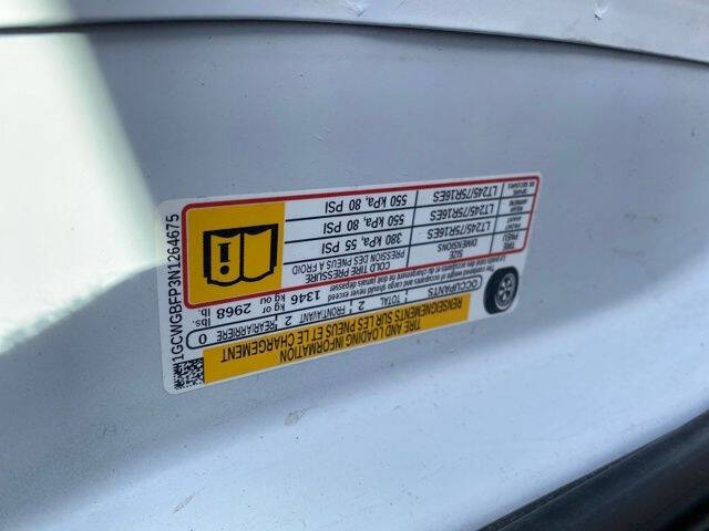 2022 Chevrolet Express 2500