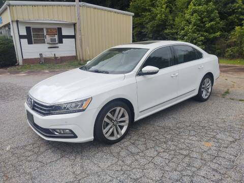 2017 Volkswagen Passat for sale at PRINCE MOTOR CO in Abbeville SC