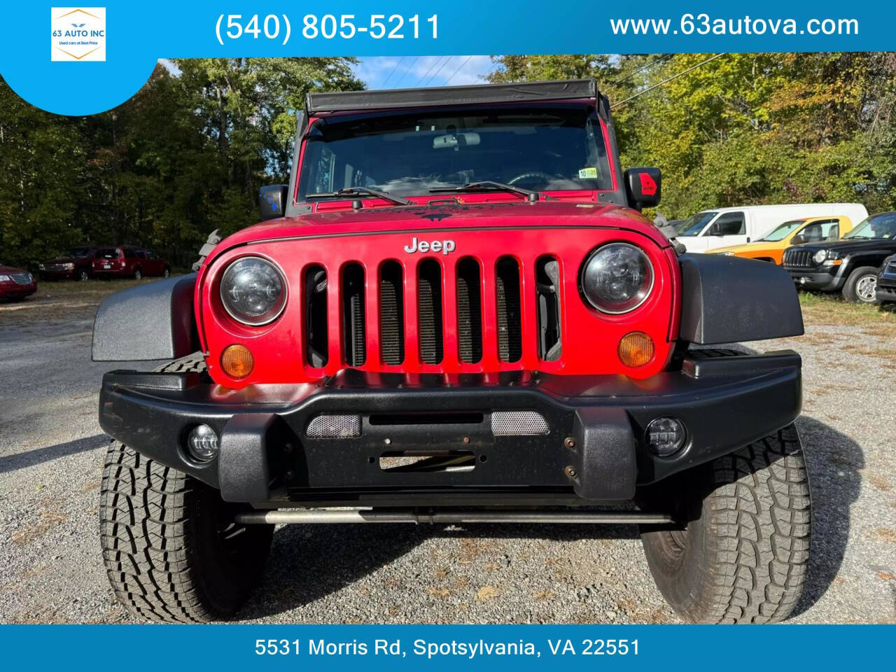 2007 Jeep Wrangler Unlimited for sale at 63 Auto Inc in Spotsylvania, VA