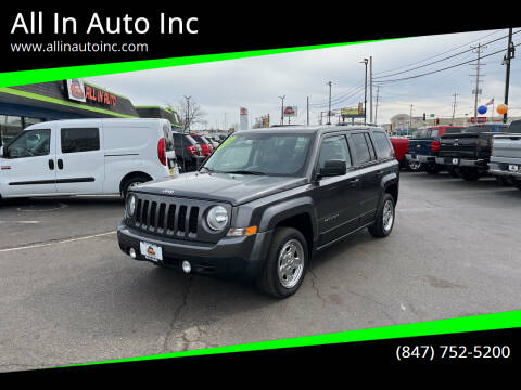 2016 Jeep Patriot for sale at All In Auto Inc in Palatine IL