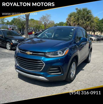 2019 Chevrolet Trax for sale at ROYALTON MOTORS in Plantation FL
