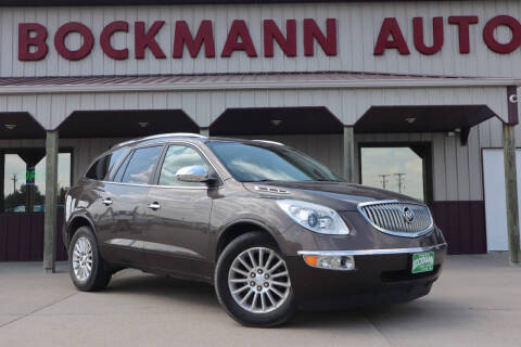 2012 Buick Enclave for sale at Bockmann Auto Sales in Saint Paul NE