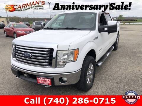 2011 Ford F-150 for sale at Carmans Used Cars & Trucks in Jackson OH