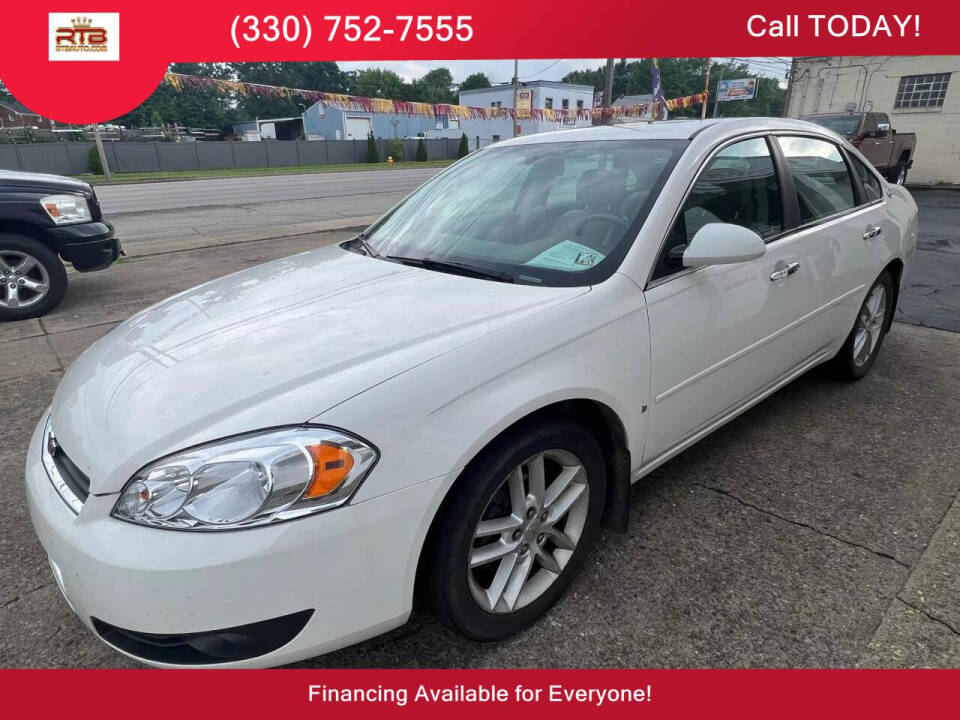 2008 Chevrolet Impala for sale at RT Barrett Auto Group in Austintown, OH