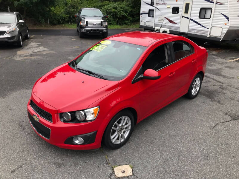 2012 Chevrolet Sonic for sale at Knockout Deals Auto Sales in West Bridgewater MA