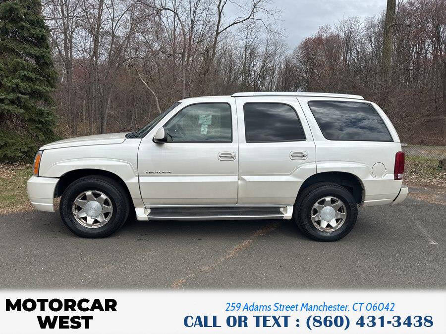 White 2002 Cadillac Escalade Base AWD 4dr SUV 2
