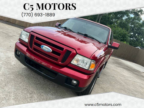 2007 Ford Ranger for sale at C5 Motors in Marietta GA
