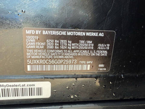 2016 BMW X5 xDrive35i