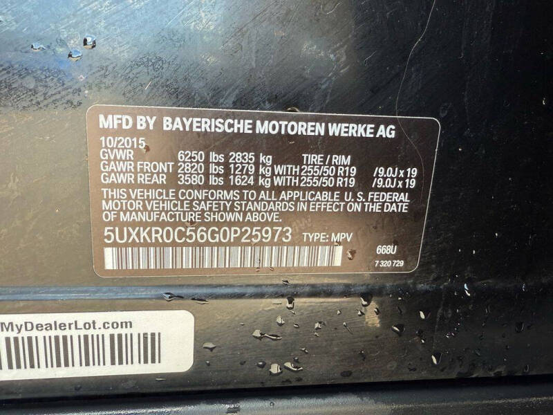 2016 BMW X5 xDrive35i