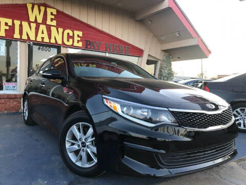 2016 Kia Optima for sale at Caspian Auto Sales in Oklahoma City OK
