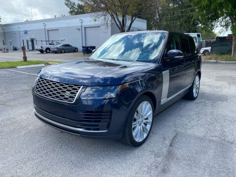 2018 Land Rover Range Rover for sale at Best Price Car Dealer in Hallandale Beach FL