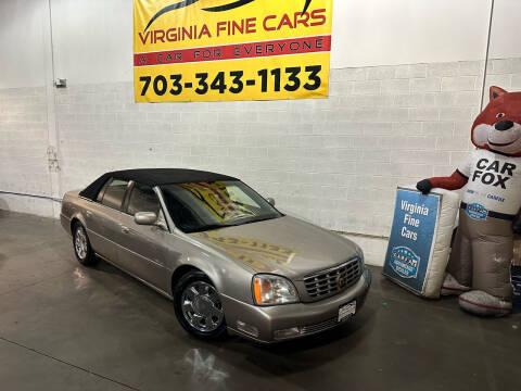 2001 Cadillac DeVille for sale at Virginia Fine Cars in Chantilly VA