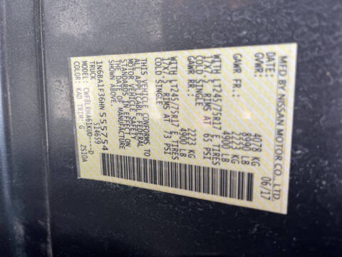 2017 Nissan Titan XD S