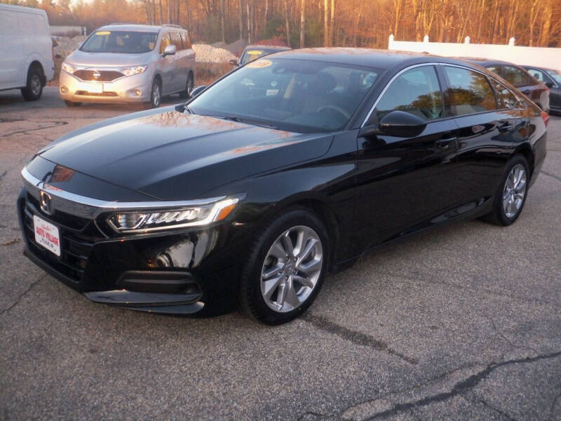 2019 Honda Accord for sale at Charlies Auto Village in Pelham NH